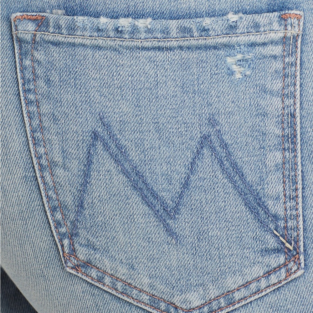 MOTHER SUPERIOR DENIM NWT Yoke Front Dazzler Ankle Rigid Jeans Wildling 28 - Picture 10 of 10